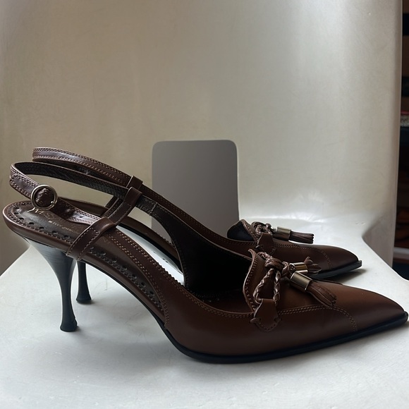 Brown Yves Saint Laurent Heel - Picture 3 of 8
